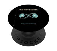Teoría Cuántica del Enredo Diseño Ciencia Minimalista PopSockets PopGrip Adhesivo