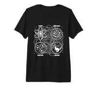 Teoría de Cuerdas de mecánica cuántica - Amante de la Ciencia física Camiseta Premium
