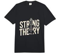 Teoría de Cuerdas - Divertido Constructor de Guitarra Luthier Violin Maker Comfort Colors Adult Heavyweight T-Shirt