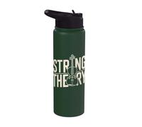 Teoría de cuerdas - Divertido constructor de guitarra Luthier Violin Maker Stainless Steel Insulated Water Bottle