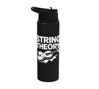 Teoría de cuerdas - Divertido creador de violín Luthier Stainless Steel Insulated Water Bottle