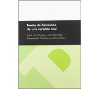 Teoría de funciones de una variable real (Textos Docentes)
