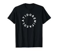 Teoría de la Música Clase de Canto Solfeo Músico Solfeo Camiseta gráfica económica, Hombre, Negro, S