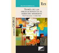 teoria de las obligaciones en el derecho moderno