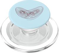 Teoría del Caos: atractor de Lorenz PopSockets PopGrip para MagSafe