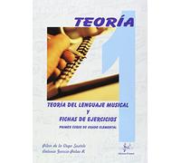 Teoría del lenguaje musical y fichas de ejercicios, 1 grado elemental