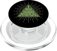 Teorías Divertidas de la conspiración PopSockets PopGrip para MagSafe