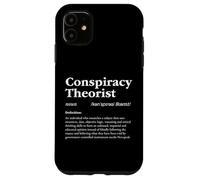 Teórico de la conspiración Definición Objetivo Diccionario Significado Carcasa para iPhone 11