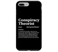 Teórico de la conspiración Definición Objetivo Diccionario Significado Carcasa para iPhone 7 Plus/8 Plus
