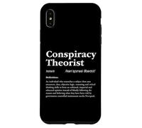 Teórico de la conspiración Definición Objetivo Diccionario Significado Carcasa para iPhone XS MAX