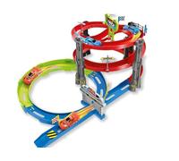 TEO'S Super Pista de Coches para niños - Playset de Pista en Espiral con 2 Coches, Juego a Partir de 3 años
