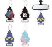 Teouuas 4 Piezas Ambientador de Coche en Forma de Árbol, Ambientador Coche Olor Nuevo, Car Scents, Fragancia para Vehículos, Fragancia Duraderacar, Air Freshener para Coche Hogar Oficina, Estilo B