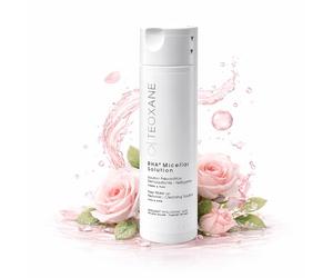 TEOXANE RHA Micelar Solution 200 ml - Agua micelar limpieza facial con agua de rosas y ácido hialurónico - desmaquillante y limpiador facial - Agua rosa, tónico para la cara, tónico facial