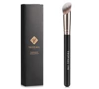 TEOYALL - Brocha correctora para ojeras, brocha angulada para contorno, brocha kabuki sintética para corregir, difuminar, fijar y matizar productos líquidos, en crema y en polvo (270S).
