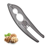 TEOZBLU Cascanueces de Acero Inoxidable | Manual y Robusto | Ideal para Almendras Nueces Pistachos Castañas | Utensilio Práctico de Cocina y Hogar