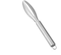 TEOZBLU Desescamador De Pescado, Raspador De Pescado, Escamador De Pescado, Raspador De Escamas De Acero Inoxidable, Elimina Escamas Más Limpio, Herramienta Profesional Para Cocina y Restaurante