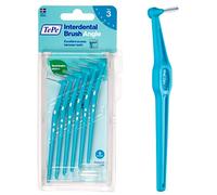 TePe Angle Blue - Cepillos interdentales (0,6 mm, tamaño 3), 1 x 6 cepillos