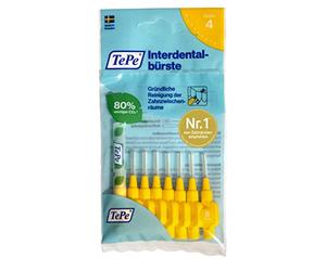 Tepe Angle Interdental Brush Size 4 Yellow 0.7 Mm 6 Pcs