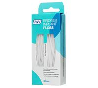 TePe cabeza del cepillo interdental Bridge y Implant Floss Pack de 30 mecha