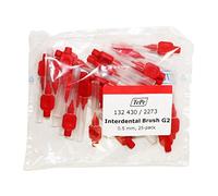 Tepe Cepillo interdental G2 0,5 mm rojo x 25 cepillos en un paquete