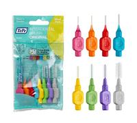 TePe Cepillos interdentales Original/Palillos interdentales/Paquete mixto - 8 unidades de diferente tamaño, multicolor