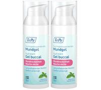 TePe Gel hidratante para boca seca, suave sabor a menta, el gel bucal reduce la sensación de sequedad en la boca, fácil de usar, incluso sobre la marcha (Paquete de 2)