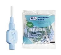 TePe Interdental Brush, Extra Soft, Blue, 0.6mm/ISO 3, 20pcs, plaque removal, efficient clean between the teeth, tooth floss, for small gaps