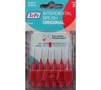 TePe Interdentalbuersten Rojo 0,5mm 6St Iso 2-3 Paquetes TePe Id Pf