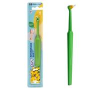 TePe Interspace, Suave, cepillo 1 ud., cabezales 12 ud., limpieza interdental de precisión para zonas de difícil acceso, como furcaciones, implantes y brackets