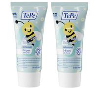 TePe Pastas de Dientes Daily Baby sin Sabor 0-6 Años 2x50 ml
