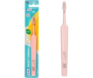 TePe Select - Cepillo de dientes compacto, suave, 1 unidad, cepillo de dientes de cerdas suaves con limpieza eficiente y suave, cabeza pequeña (Paquete de 6)