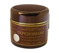 Tepezcohuite Cream (Tepezcobark) con colgeno (colageno) y vitamina E 2.11oz 60 Gr en E 100% Natura ideal para todas las preocupaciones de la pie