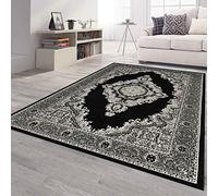 Teppich-Home Alfombra de diseño, líneas onduladas, Colores Que armonizan Beige y marrón. Contorno Cortado a Mano - VIMODA, Farbe:S8757, Maße:120x170 cm