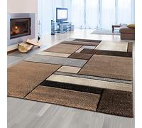 Teppich-Traum Alfombra Elegante por Salón con Diseño Moderno-clásico | Cuidado fácil | Beige, 200 x 290 cm