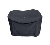 Tepro Funda Universal para Grupo de Asientos Redondos pequeños, Color Negro (200 x 200 x 95 cm)