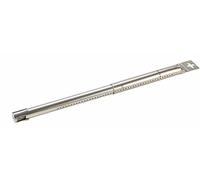 Tepro Quemador de Varillas Universal de Acero Inoxidable, Ajustable de Aprox. 31 a 44,5 cm, Incluye Material de fijación, Quemador de Repuesto para Parrilla de Gas, Accesorio Universal para Barbacoa