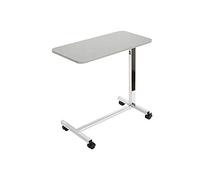 Teqler Mesita de cama regulable en altura, mesa auxiliar para camas de hospital y de enfermería