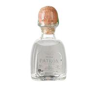 Tequila Caja de 6 unidades Patrón Silver Botellín Miniatura 5 cl