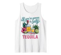 Tequila Divertido si Vas a Estar Salado Camiseta sin Mangas
