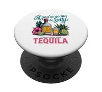 Tequila Divertido si Vas a Estar Salado PopSockets PopGrip Adhesivo