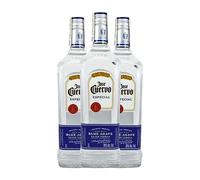 Tequila José Cuervo Silver Botella Misil 1 L (Caja de 3 Botella Misil de 1 L)