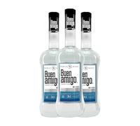 Tequila Licor 43 Buen Amigo Silver 70 cl (Caja de 3 Botellas de 70 cl)