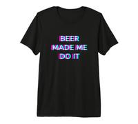 Tequila Made Me Do It Funny Drinking Alcohol Party Lover Camiseta Premium