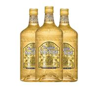 Tequila Marie Brizard Tequila San José Gold Reposado 70 cl (Caja de 3 Botellas de 70 cl)