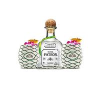 Tequila Patron Silver + Dos Vasos Tiki