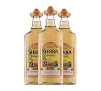 Tequila Sierra Reposado 1 L (Caja de 3 Botellas de 1 L)