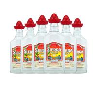 Tequila Sierra Silver Botellín Tercio 35 cl (Caja de 6 Botellín Tercio de 35 cl)