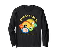 Tequila & Tacos - La Respuesta a Todas Sus Preguntas Manga Larga