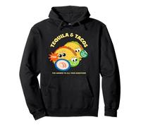 Tequila & Tacos - La Respuesta a Todas Sus Preguntas Sudadera con Capucha