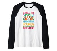 Tequila Y Burritos Margarita Cinco De Mayo Camiseta Manga Raglan